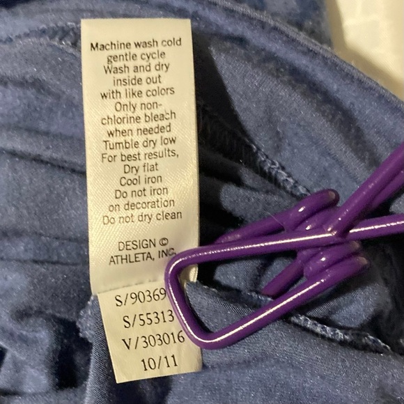 Athleta Faux Wrap Dress 3/4 Sleeves | Size M | flawed| Spring & Summer Casual - Picture 10 of 11